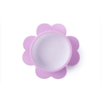 bol d&#39;aspiration en silicone en forme de fleur